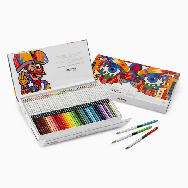 Matite Colorate CARIOCA Plus 4.0: Qualità Superiore per Artisti e Studenti