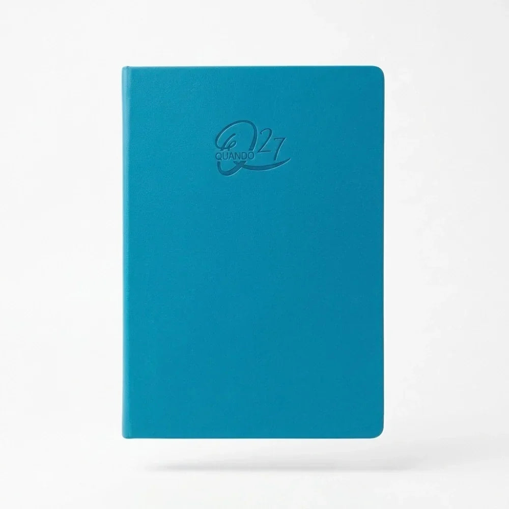 Agenda QUANDO Femmena settimanale 2027 17 × 24 cm turchese