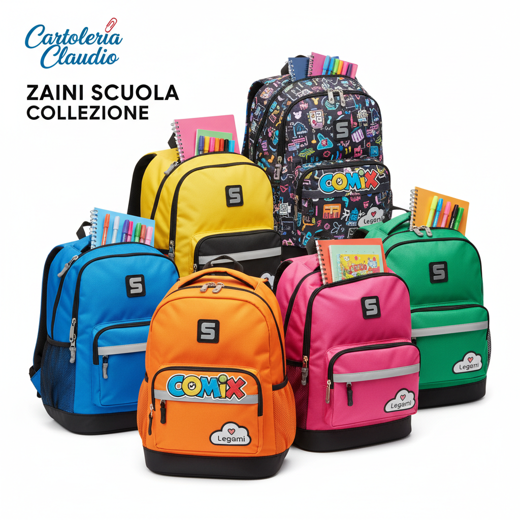 Zaini Scuola 2026 — Banner Collezione