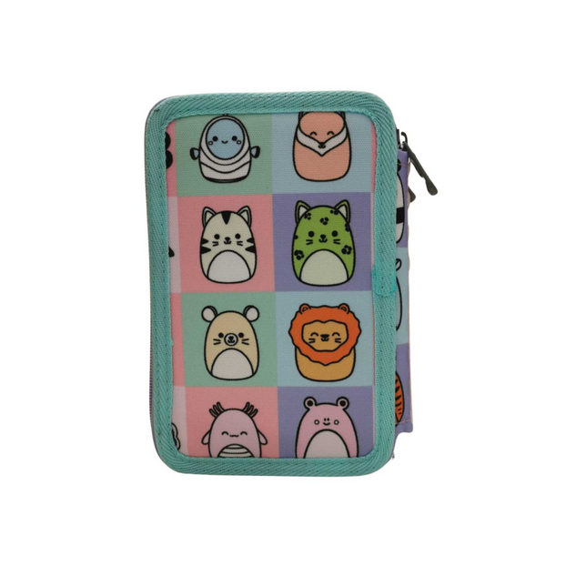 Shout Squish Astuccio 3 Zip — Effetto Morbido e Colorato