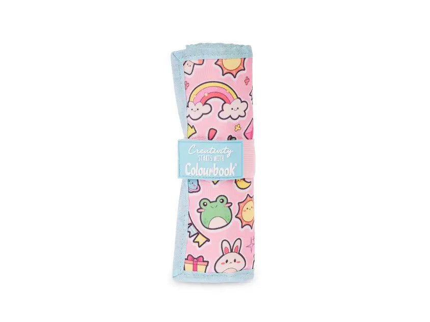 Astuccio Portapastelli a Rotolo Creativity – 24 Colori – 4 Fantasie Disponibili