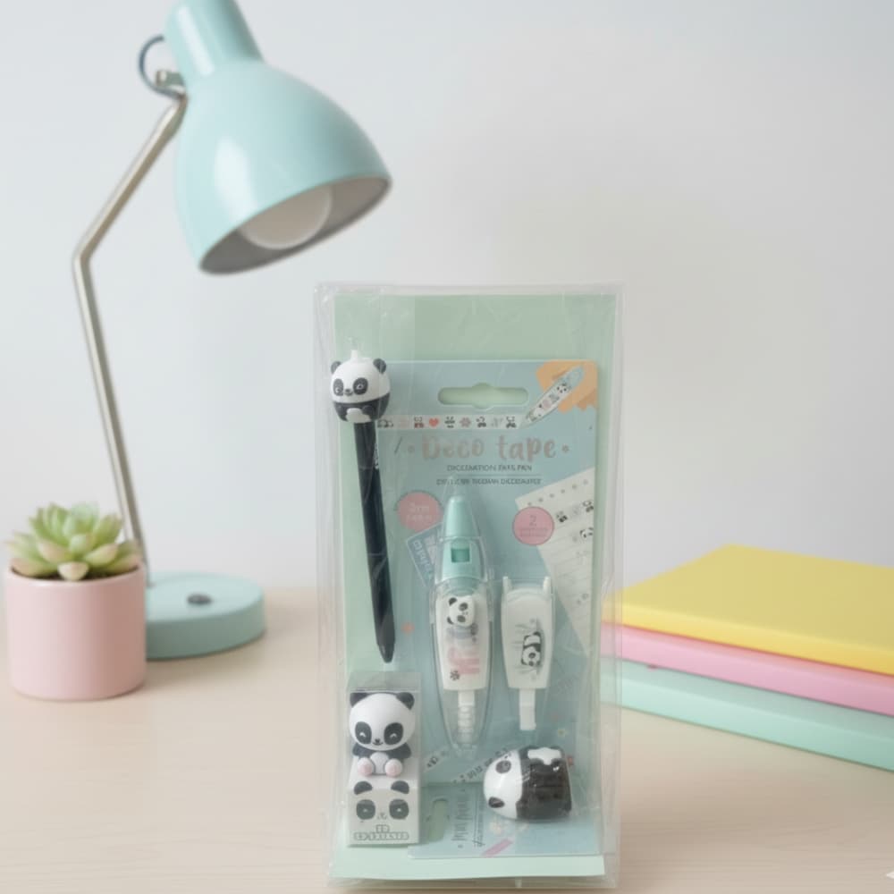 Bag Regalo Panda Legami 🐼 Set Completo Cancelleria - 5 Articoli Coordinati con Legami Itotal cartoleria claudio giugliano in campania napoli