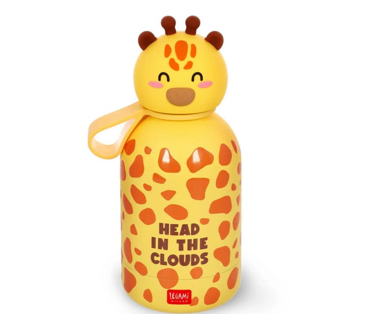 Borraccia termica giraffa legami in offerta disponibile da cartoleria claudio a giugliano in campania napoli