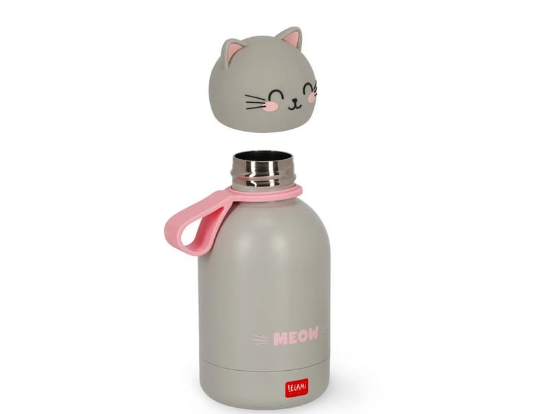 Borraccia termica kitty gattino legami in offerta disponibile da cartoleria claudio a giugliano in campania napoli