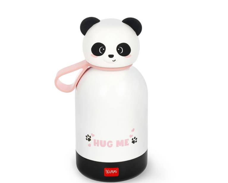 Borraccia termica panda  legami disponibile da cartoleria claudio a giugliano in campania napoli