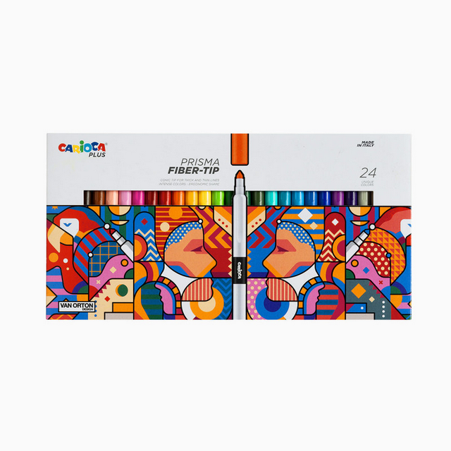 Pennarelli professionali prisma punta conica Carioca plus disponibili da cartoleria claudio a giugliano in campania napoli