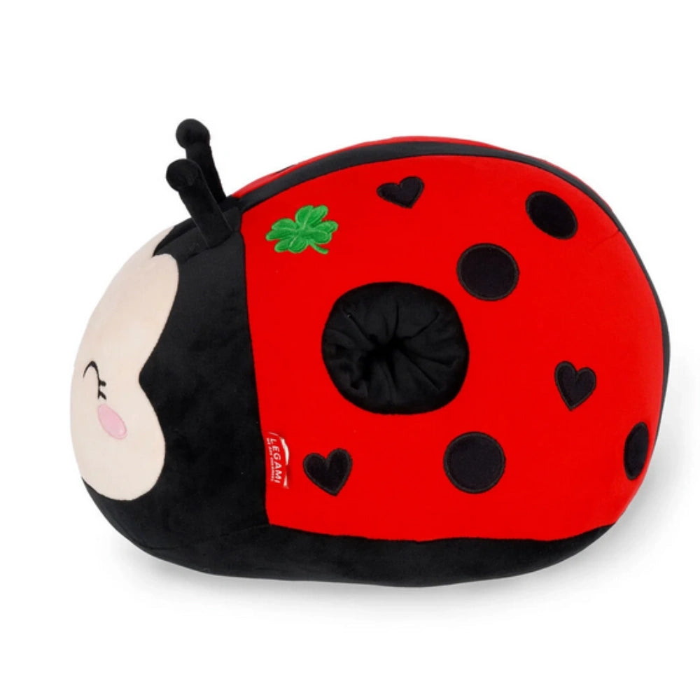 Cuscino Legami Coccinella Ladybug - Super Soft! con penna cancellina in omaggio
