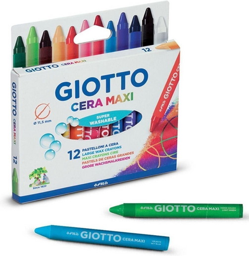 pastelli a cera giotto maxi cartoleria claudio