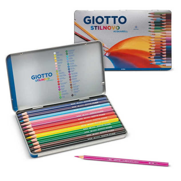 giotto pastelli acquerellabili disponibili da cartoleria claudio a giugliano napoli