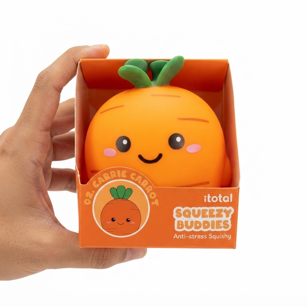 Mega Squishy Fruit I-Total Squeezy Buddies – Novità 2026