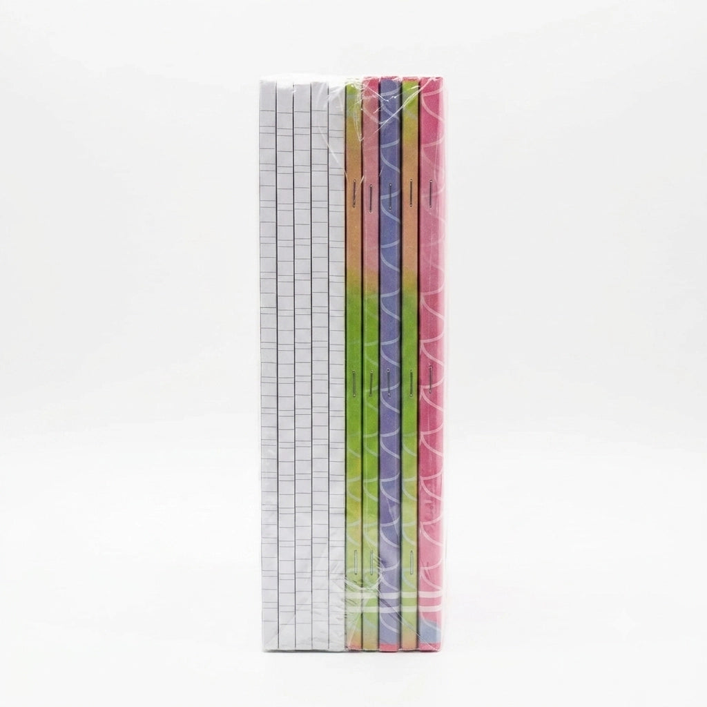 Kit 10 quaderni Maxi SJ Gang rigatura B — copertine assortite in confezione