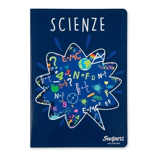 Quaderno Swipe Scienze Rigatura 5mm