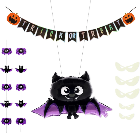Legami Kit Halloween – 3 penne, astuccio e decorazione porta Trick or Treat