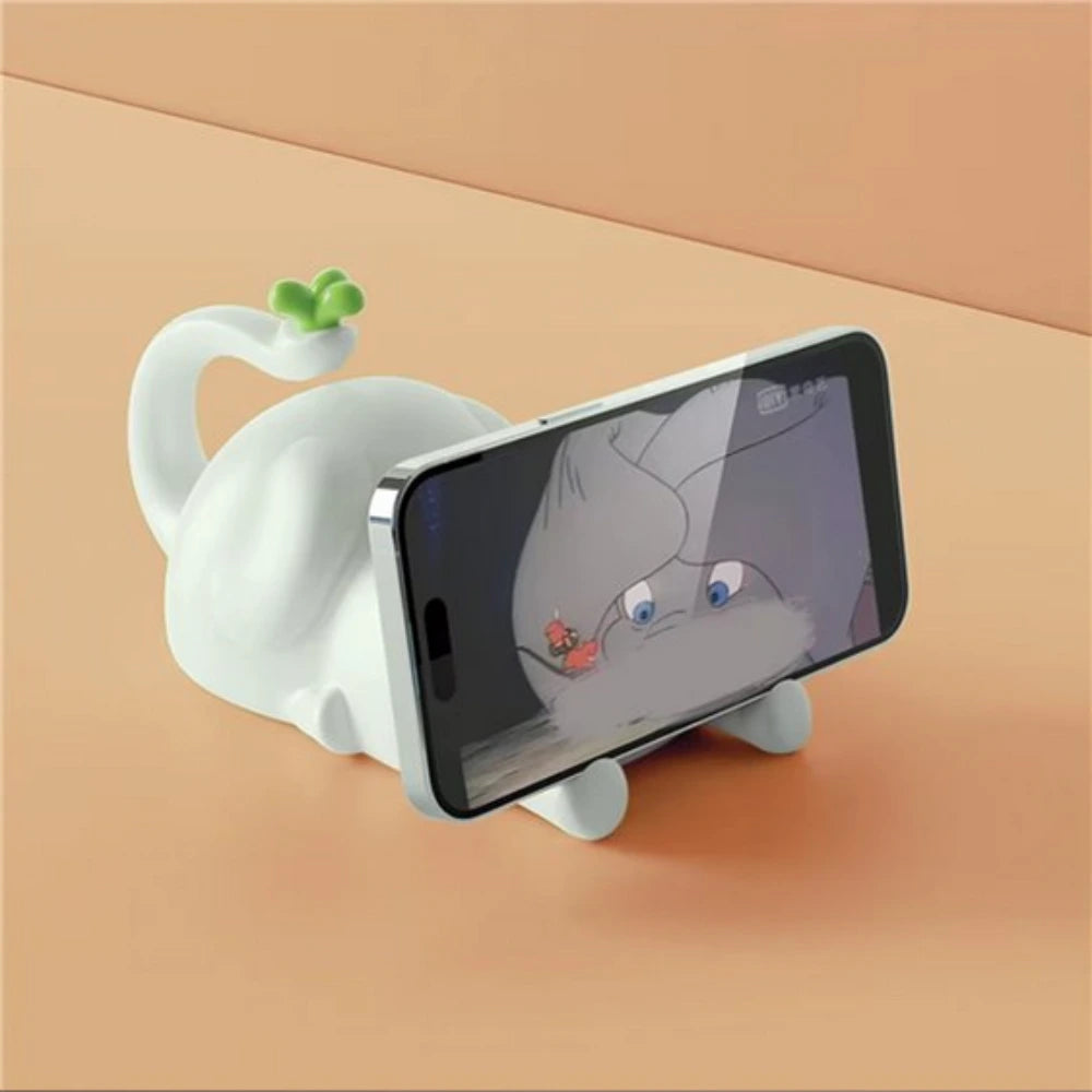 Lampada in Silicone Olli Chibi Friends Elefante - Luce Notturna Ricaricabile