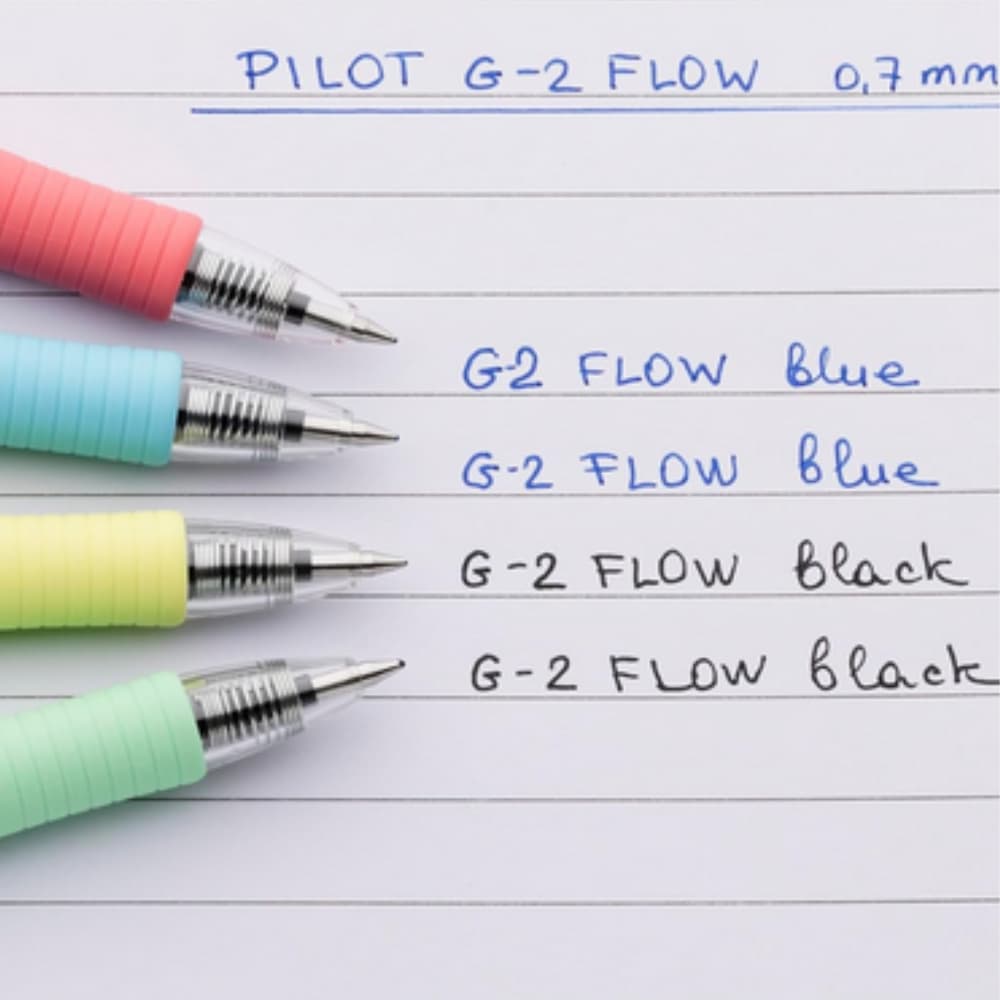 PILOT G2 Flow - Set 4 Penne Roller Gel Edizione Limitata disponibili da cartoleria claudio a giugliano napoli