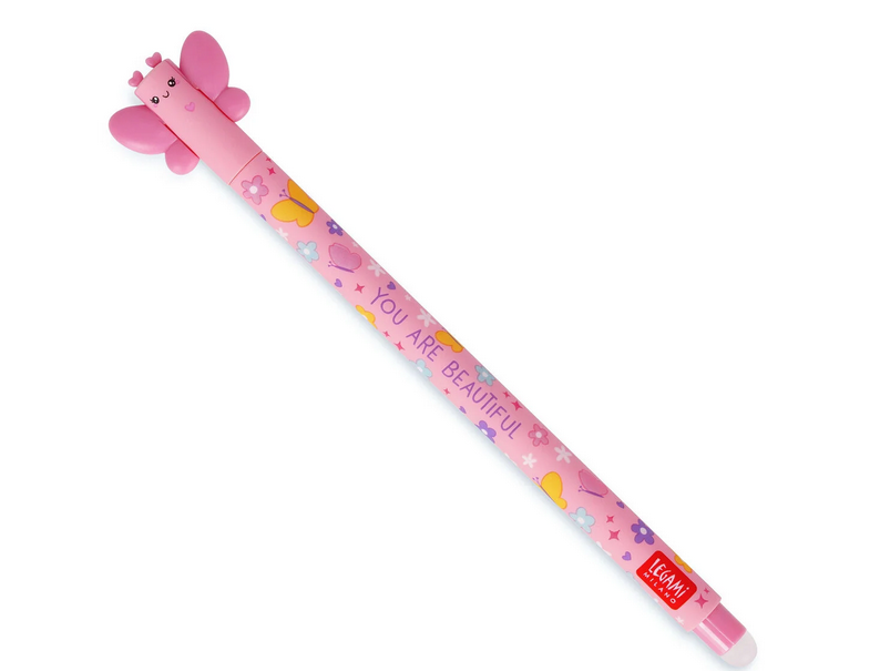 penna cancellina farfalla butterfly legmai disponibile da cartoleria claudio giugliano napoli