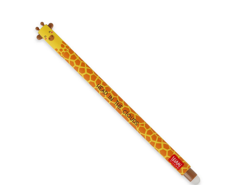 penna cancellina giraffa legami disponibile da cartoleria claudio giugliano in campania napoli