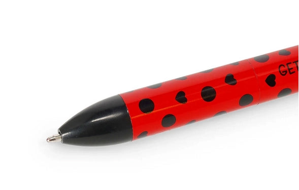 Penna a Sfera Legami Coccinella Due Colori Ladybug Click&Clack