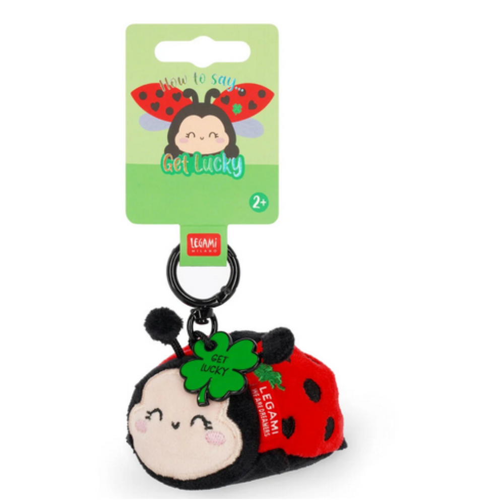 Portachiavi Coccinella Legami - Peluche Morbido Ladybug