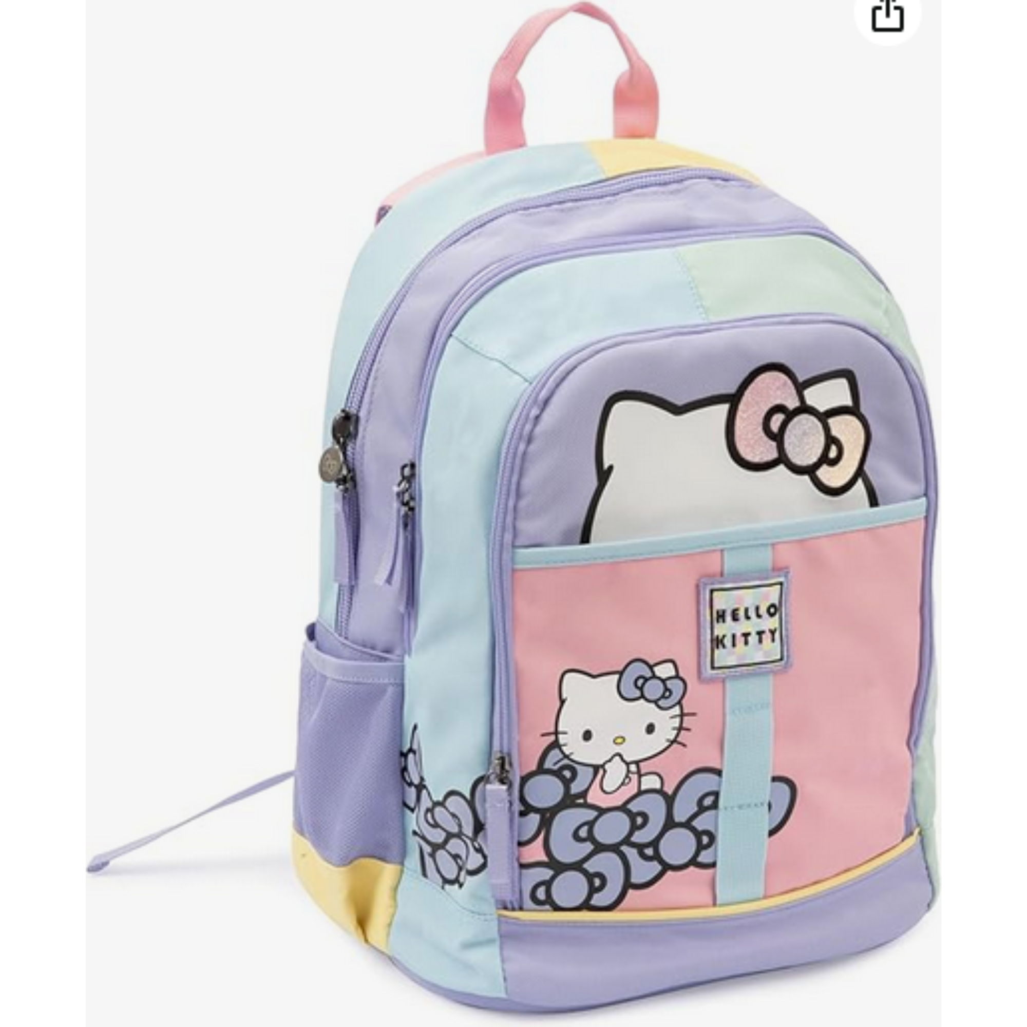 Zaino Scuola Hello Kitty 3 Scomparti Giochi Preziosi - 24L - Elementari e Medie - In Offerta