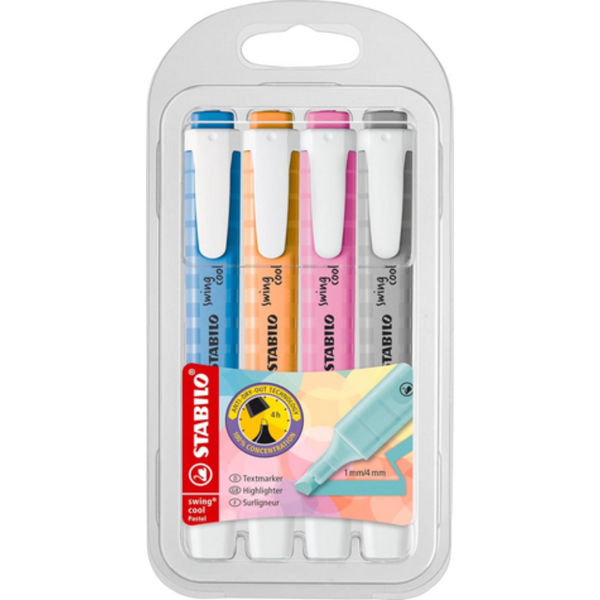 STABILO swing cool Pastel - Evidenziatore ASTUCCIO