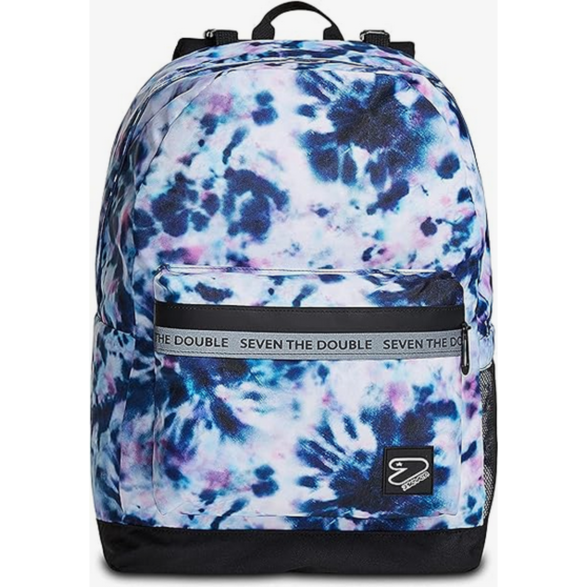 SEVEN Zaino Reversibile 2in1 The Double Violet Tie Dye Girl