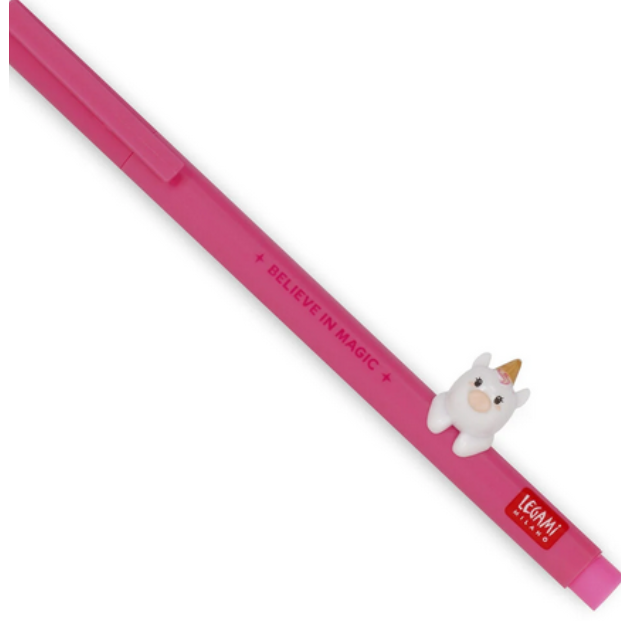 Penna Gel con Animaletto Decorativo Unicorno "Believe in Magic" - Lovely Friends Legami
