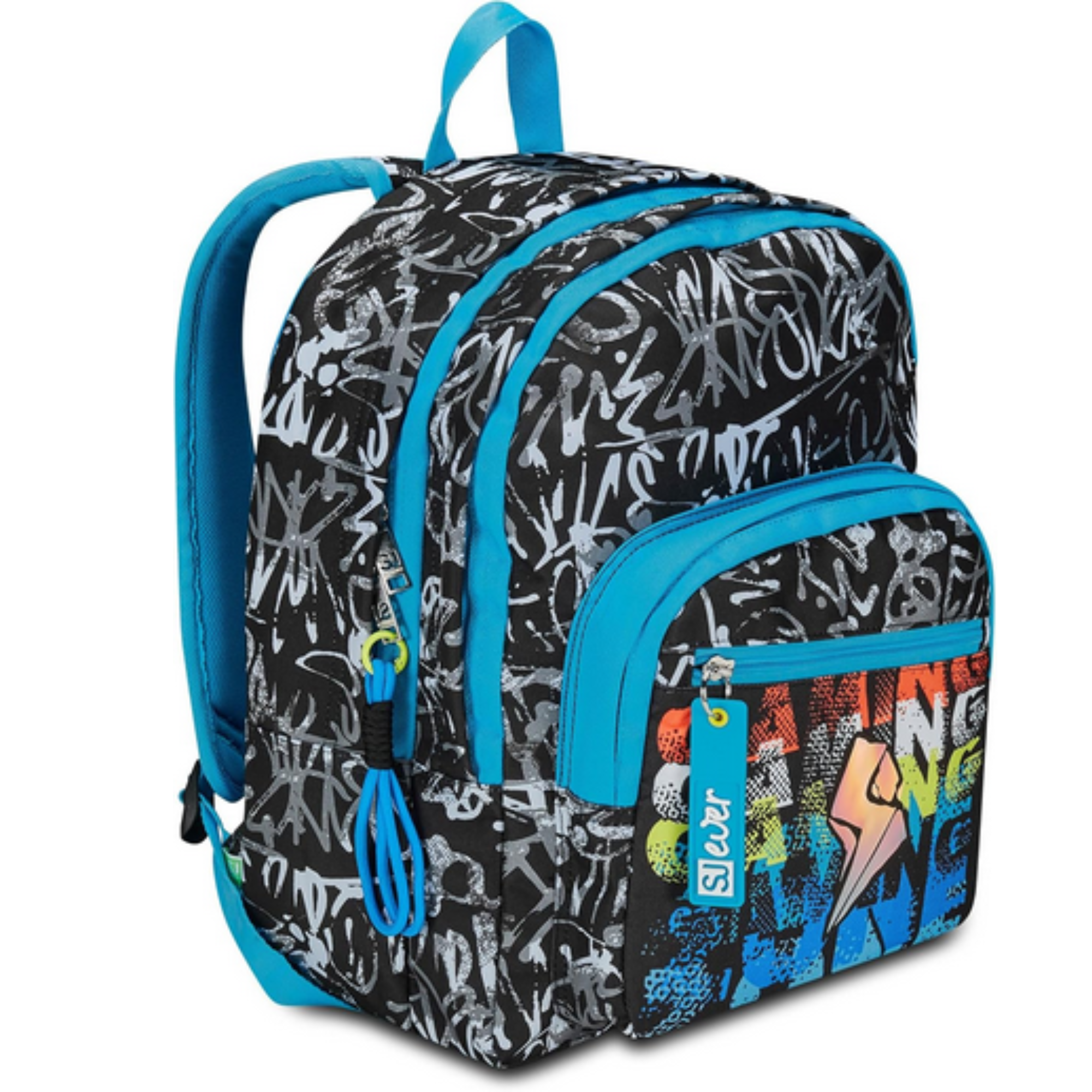 Zaino Doppio Scomparto SJ Ever Blackwall Boy - Qualità Seven - In Offerta