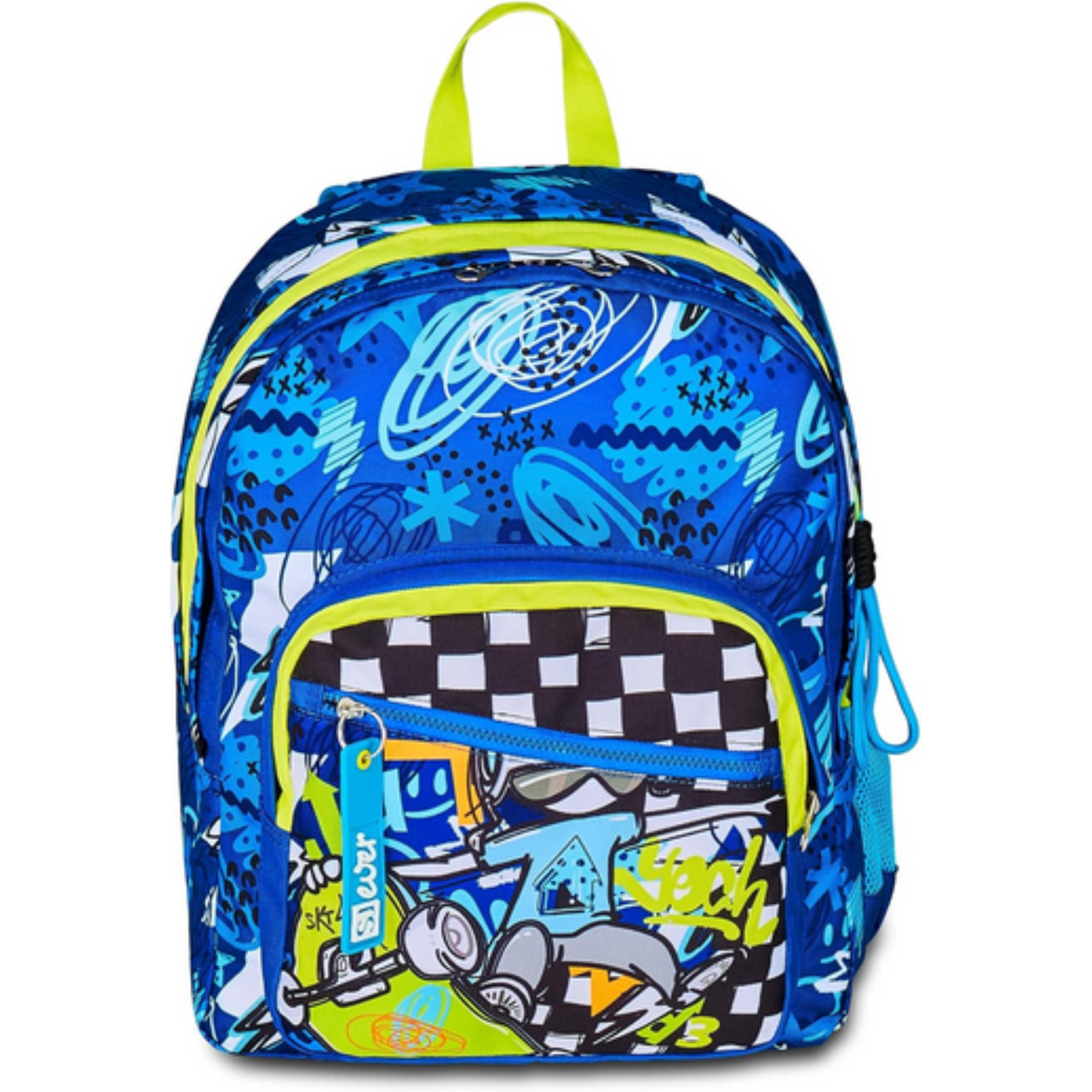 Zaino Doppio Scomparto SJ Gang Ever Skate Boy - Qualità Seven - In Offerta