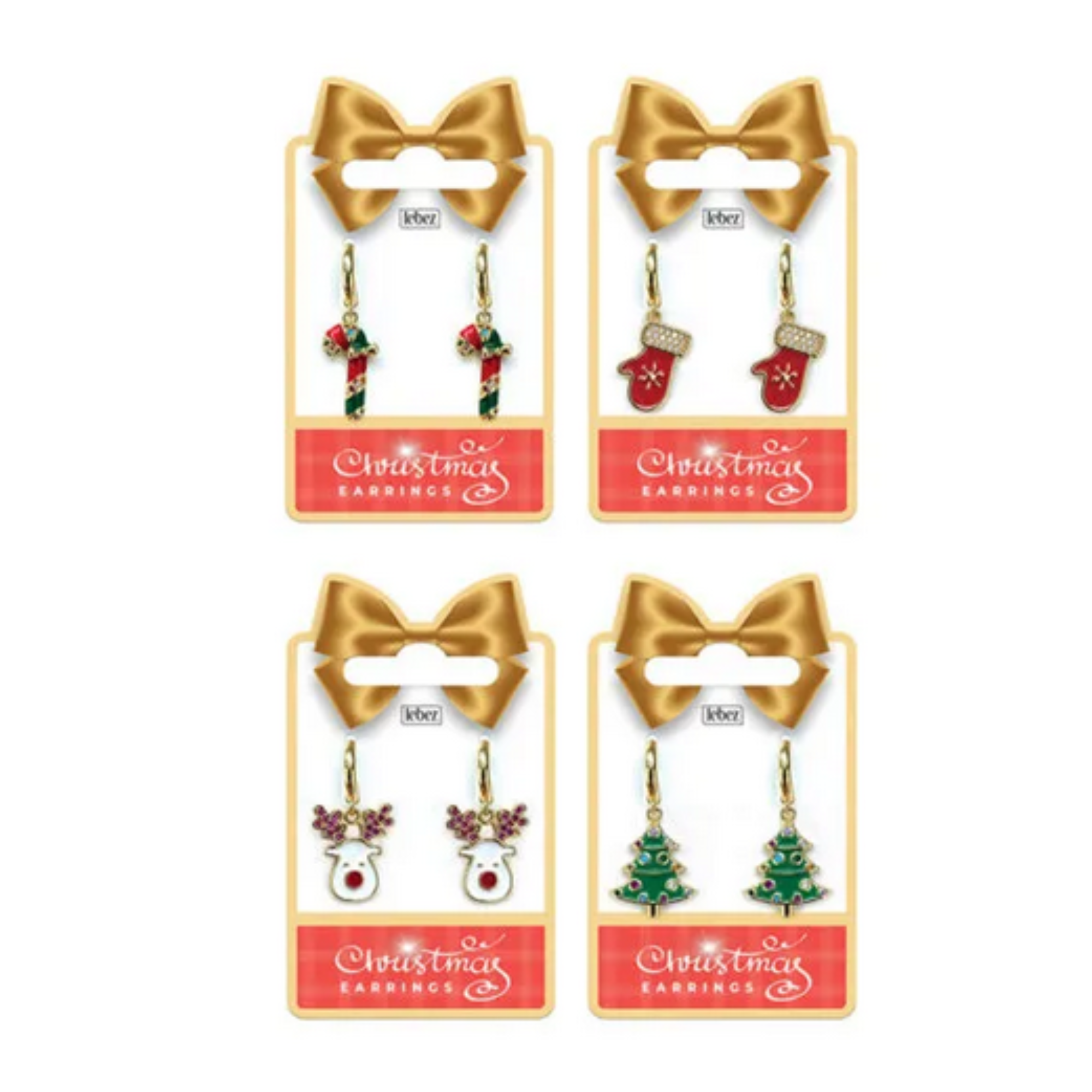 Orecchini Christmas color oro