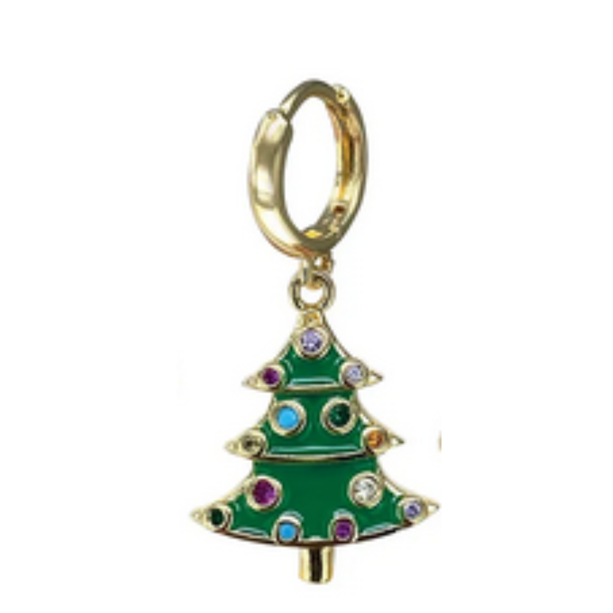Orecchini Christmas color oro