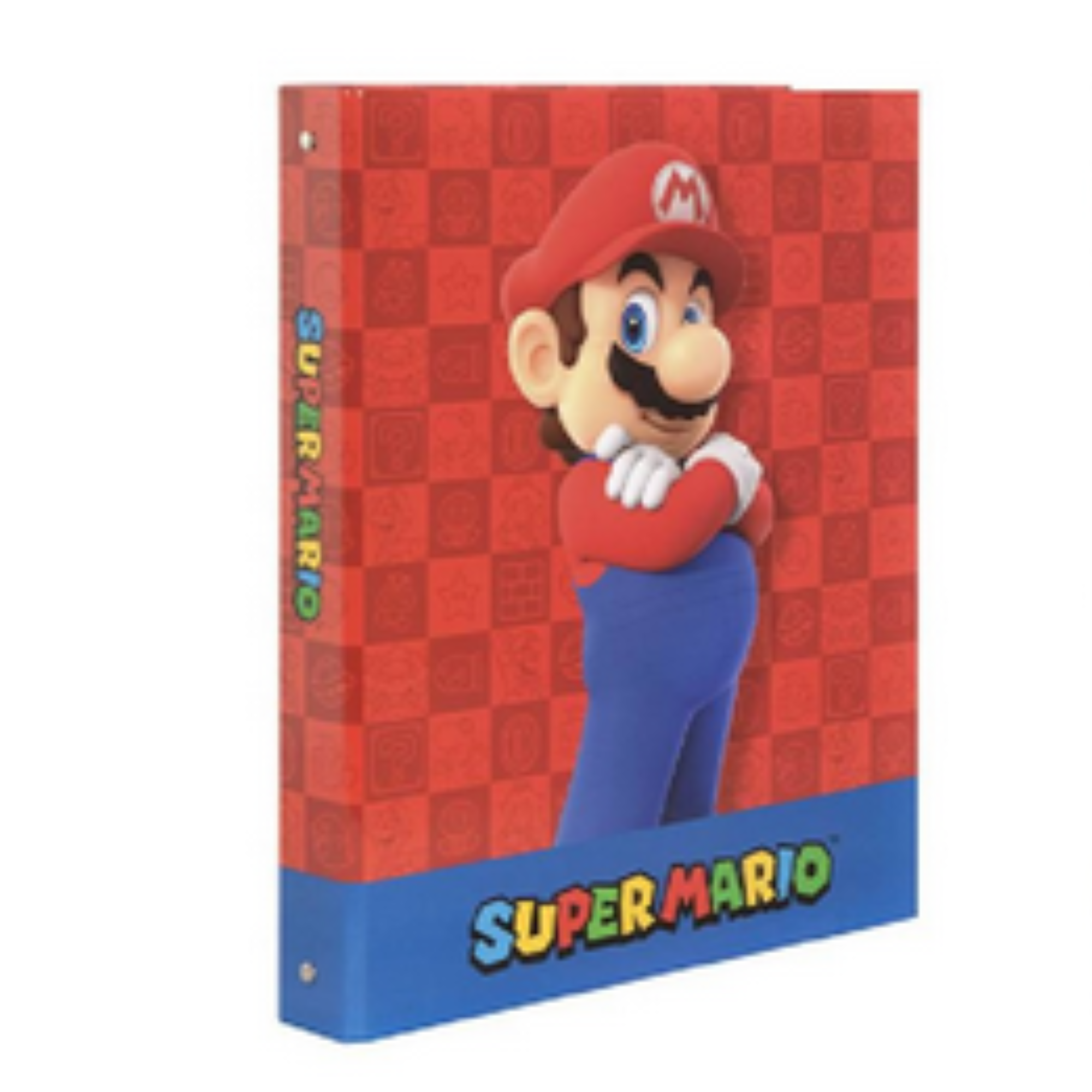 Raccoglitore 4 Anelli Super Mario - 2 Varianti Disponibili - Panini Comics