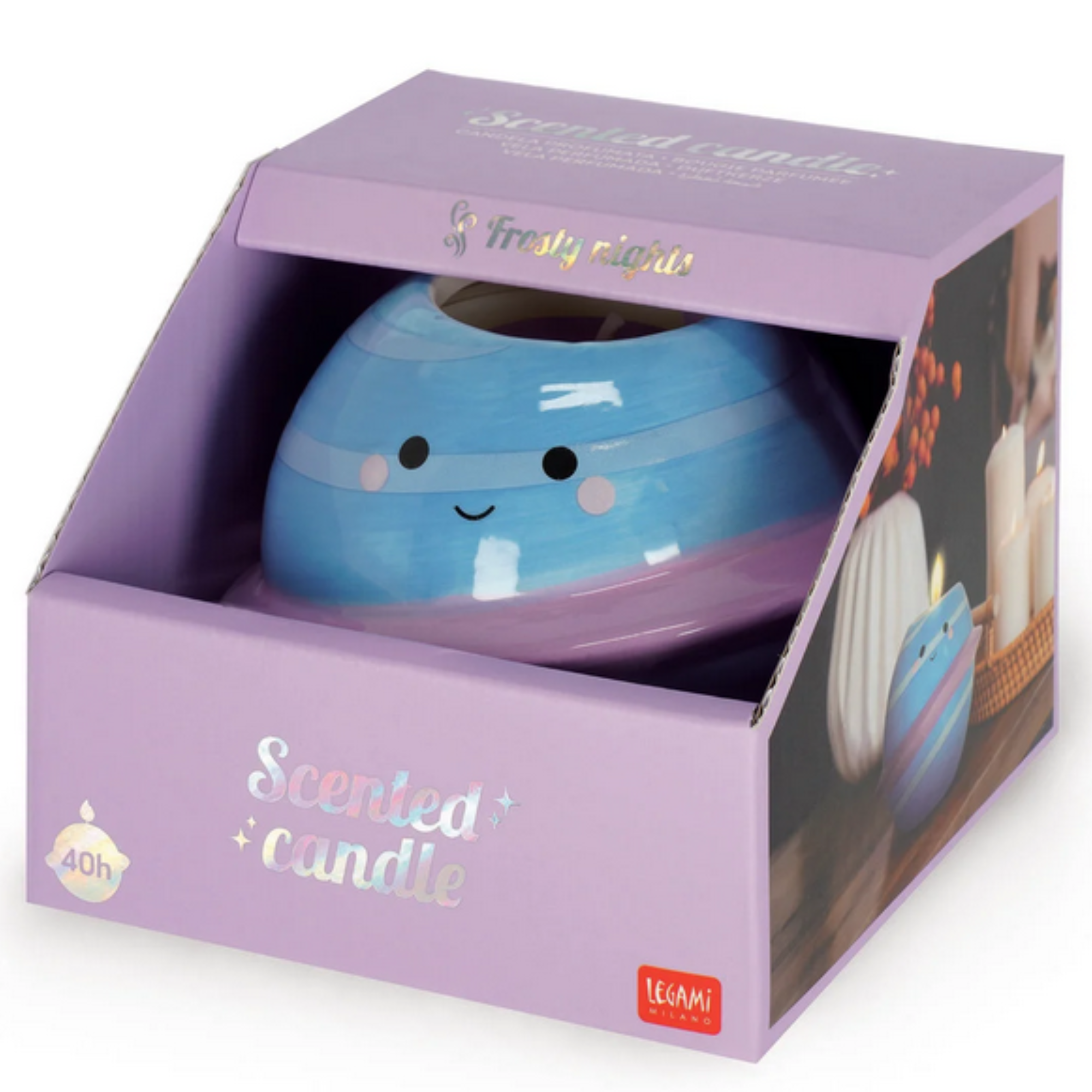 Candela Profumata Legami Space – Candela Decorativa con Fragranza Unica