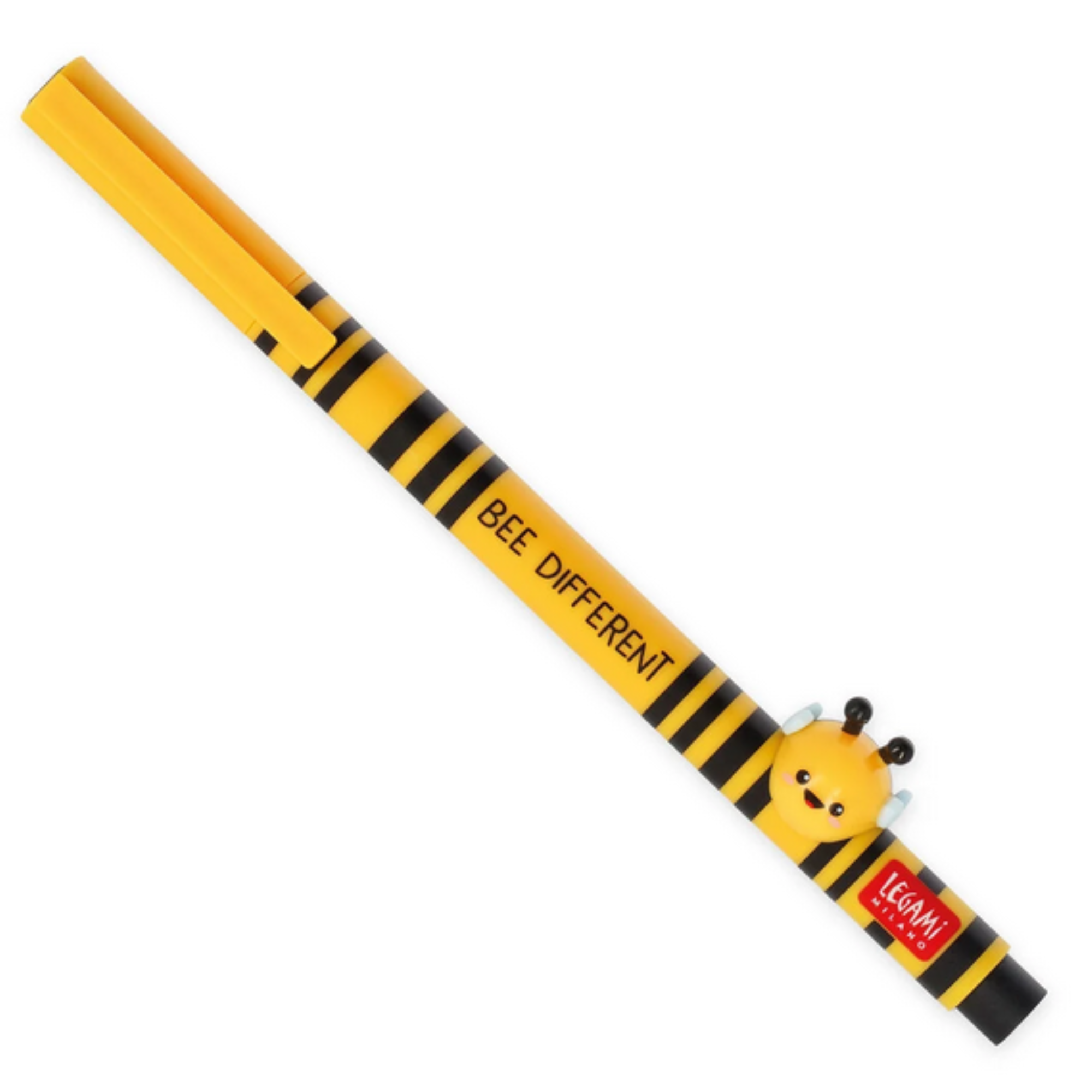 Penna Gel Legami Lovely Friends Bee "Bee Different" – Penna con Ape Decorativa