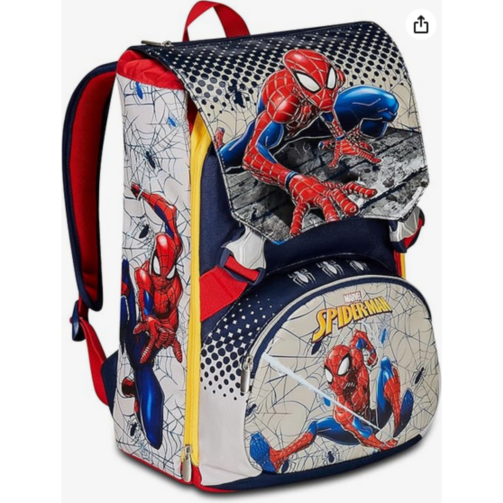 Seven Zaino Scuola Estensibile SPIDER-MAN