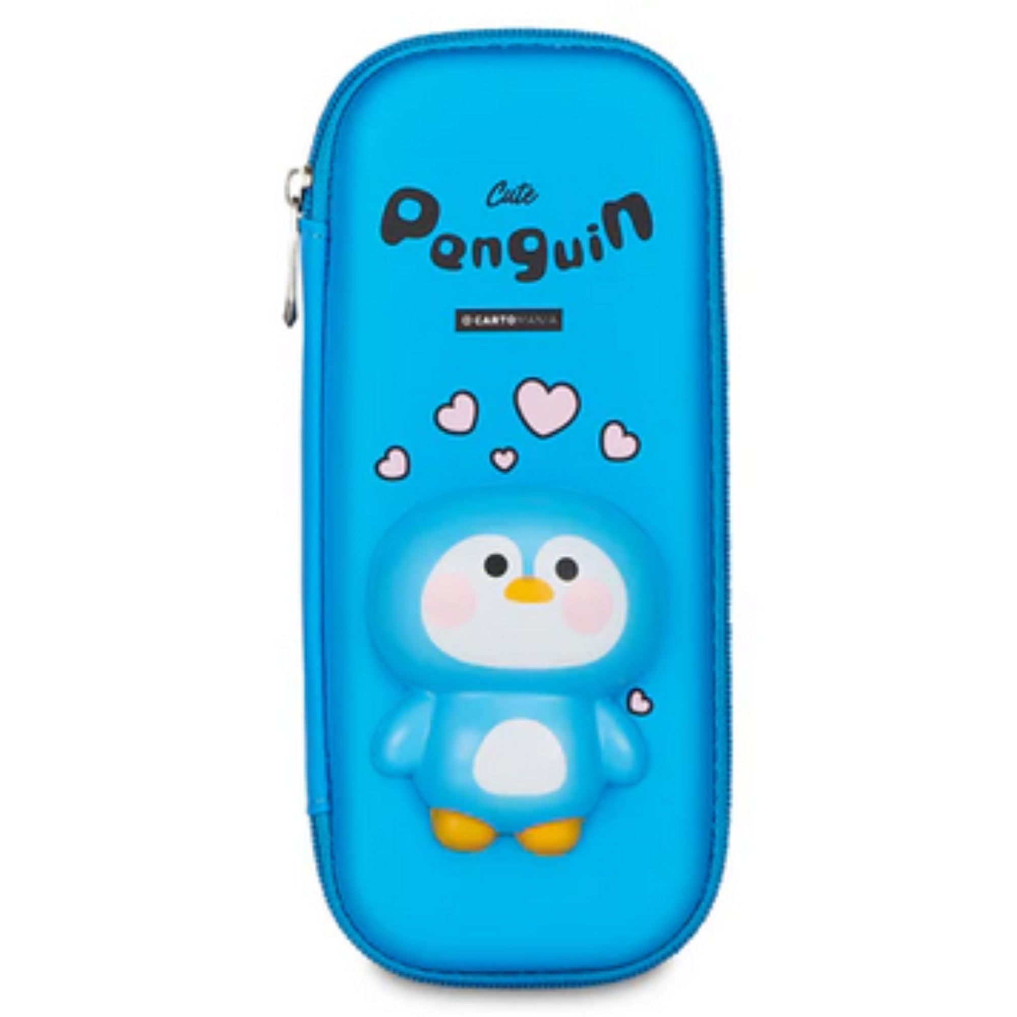 Astuccio Porta Penne Vuoto con Squishy Pinguino - Cartomania