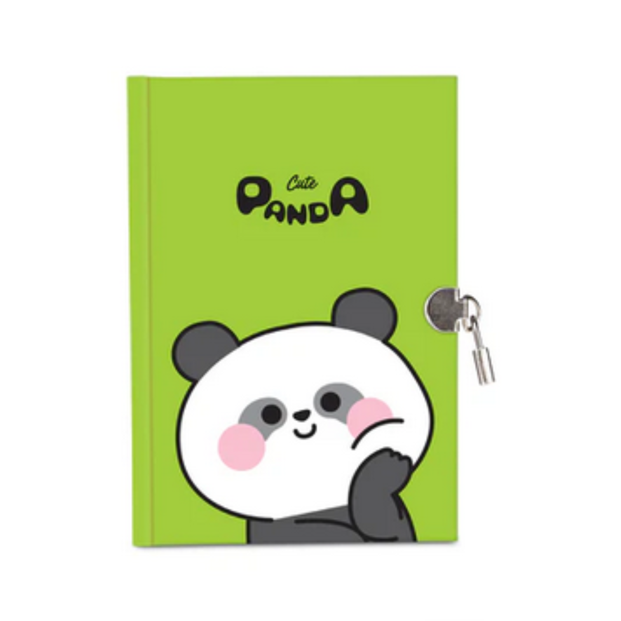 Diario Segreto con Lucchetto Panda - Cartomania | Agenda Personale