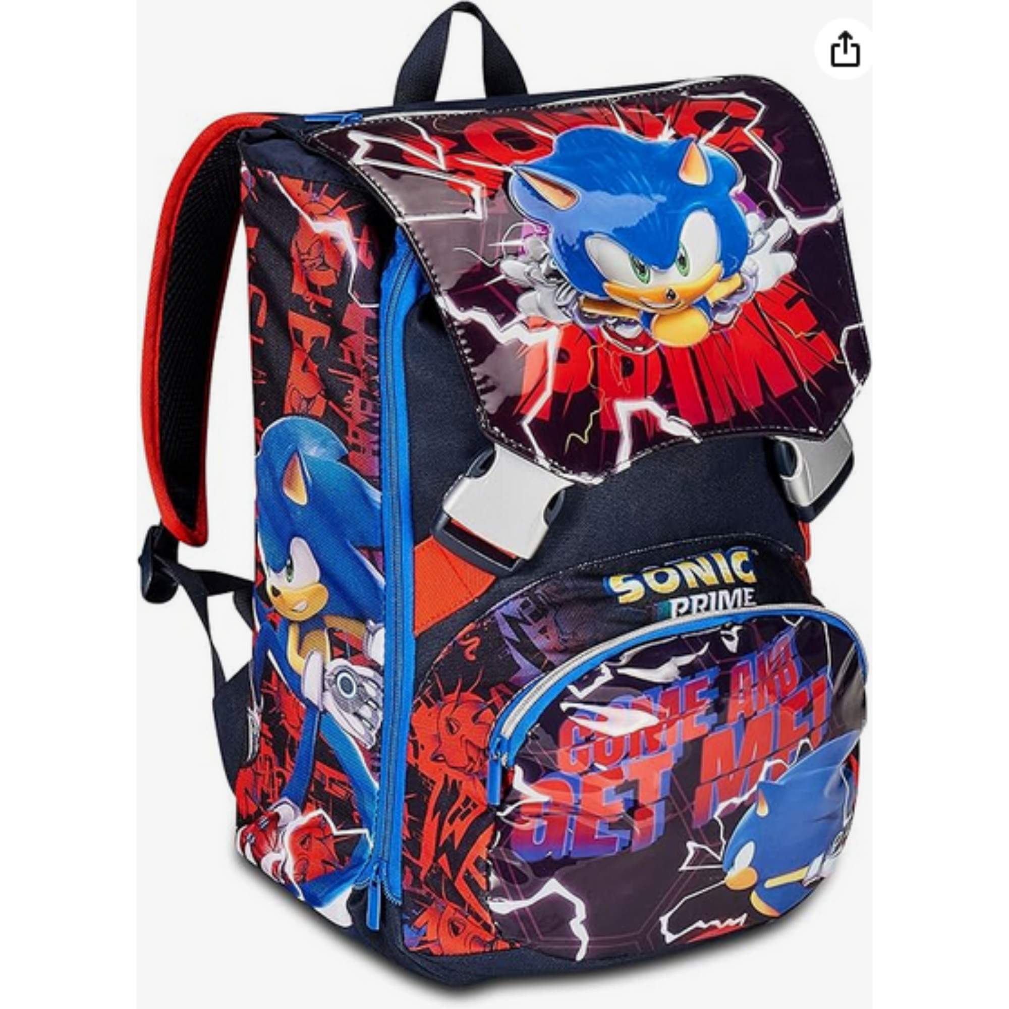Zaino Seven Sonic Prime Big Sdoppiabile