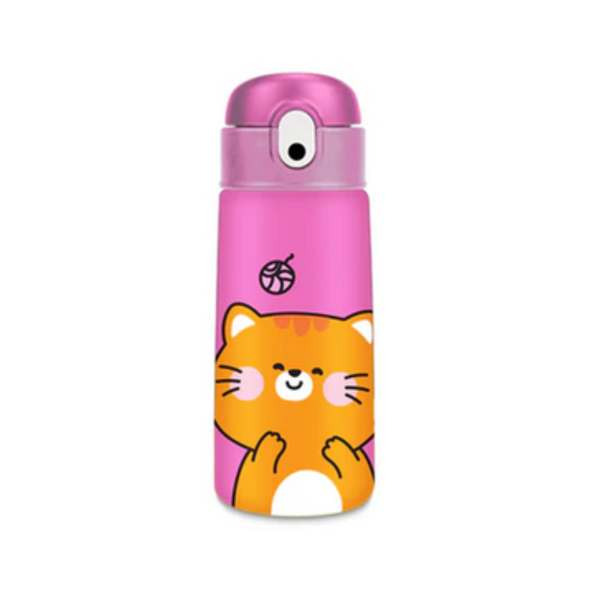 Borraccia Termica Kids 460ml con Apertura a Scatto e Cannuccia - Cartomania