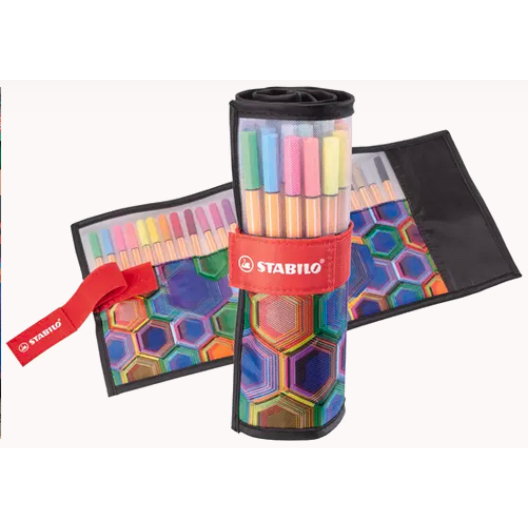 FINELINER POINT 88 ROTOLO 25 COLORI ARTY LINE STABILO