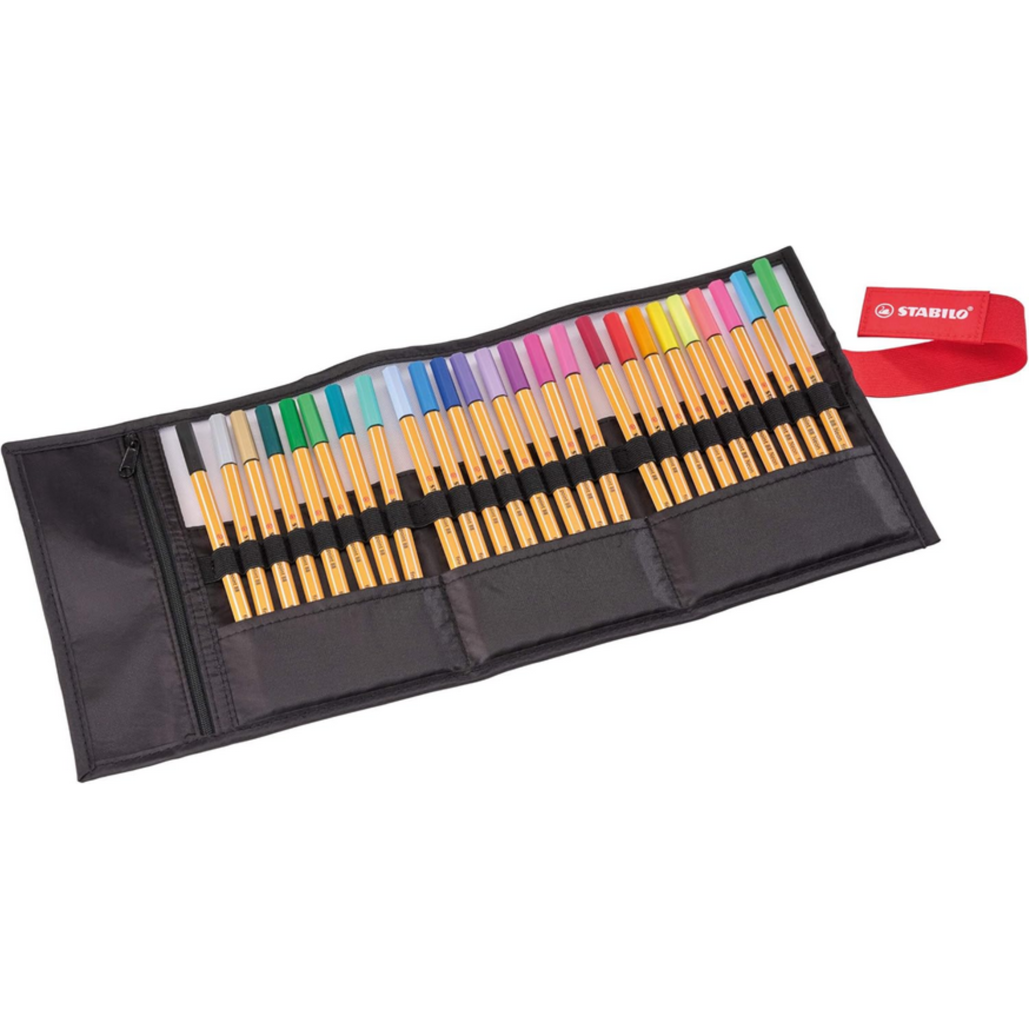 FINELINER POINT 88 ROTOLO 25 COLORI ARTY LINE STABILO