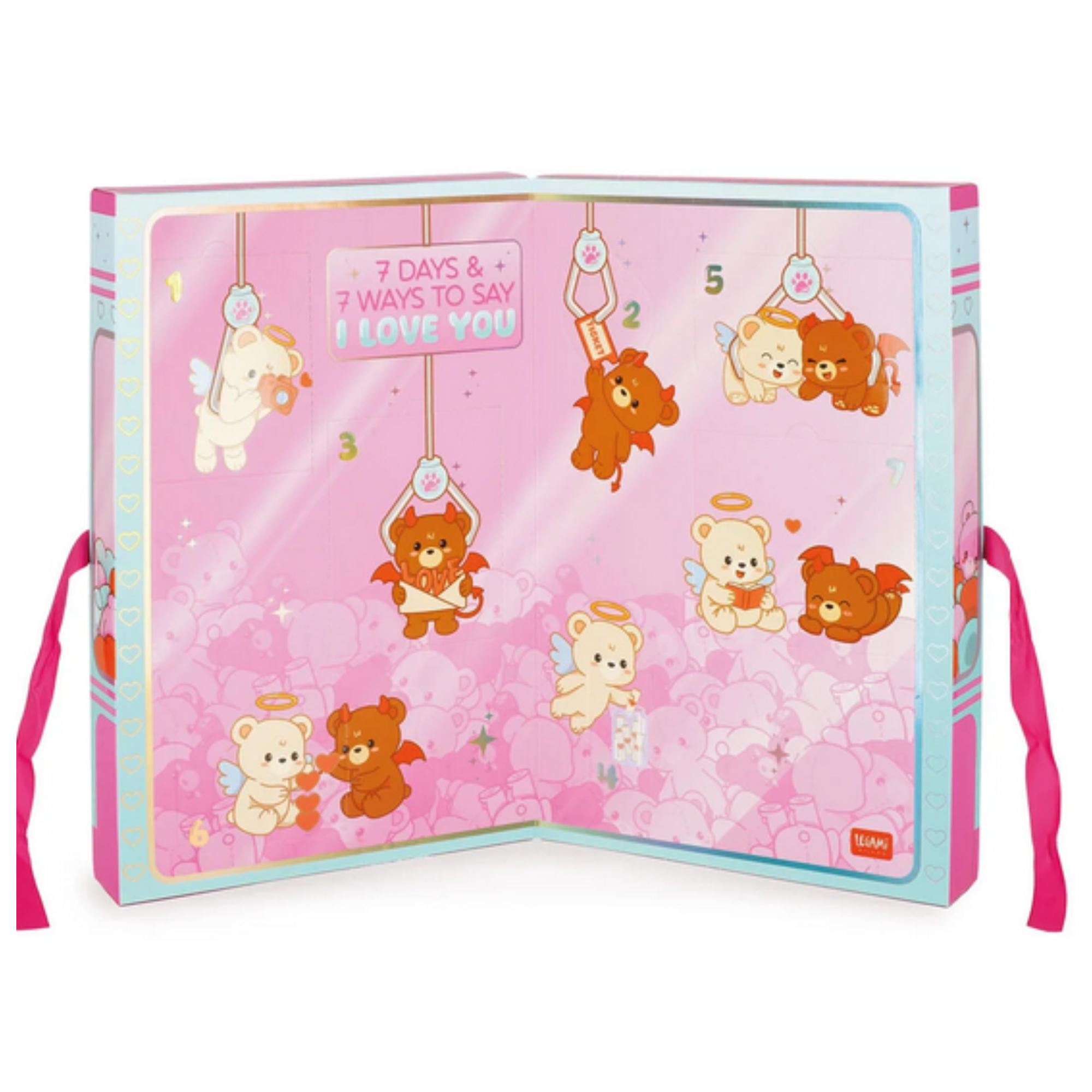 💝 Scatola con 7 Sorprese Legami - 7 Days &amp; 7 Ways to Say I Love You