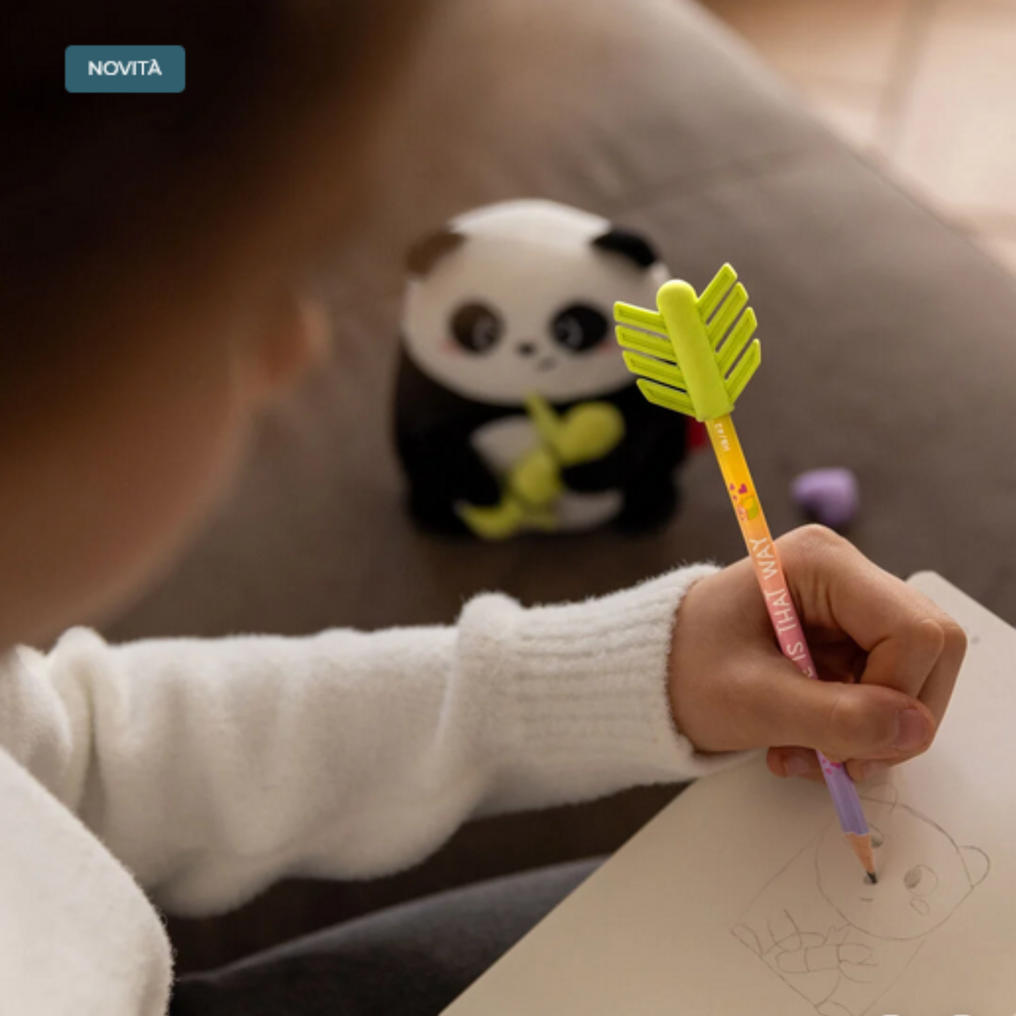 Matita con Due Gomme Profumate Legami - Go Cupid! San Valentino - Matita Romantica