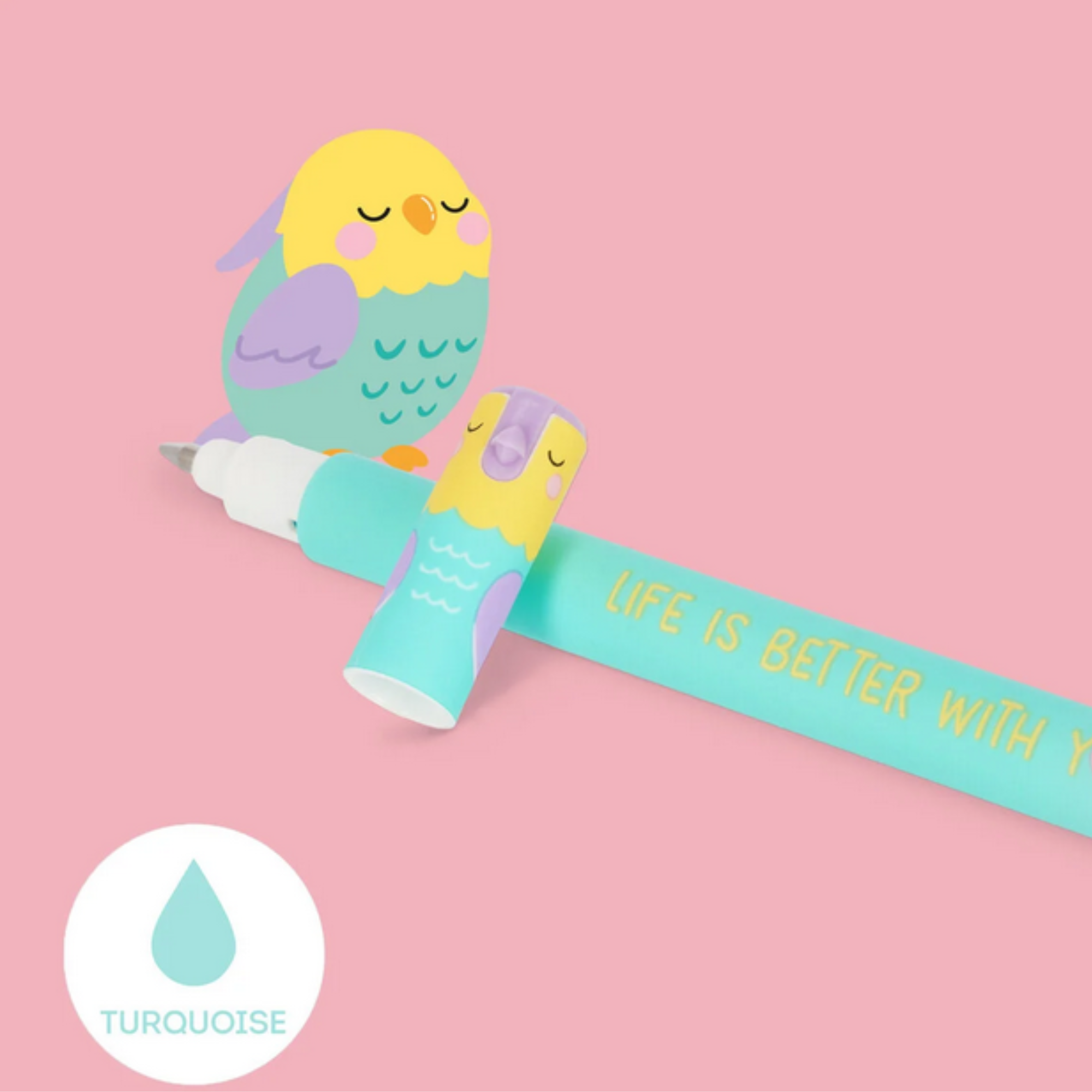 Set di 2 Penne Gel Cancellabili - Better Together - Erasable Pen San Valentino Legami