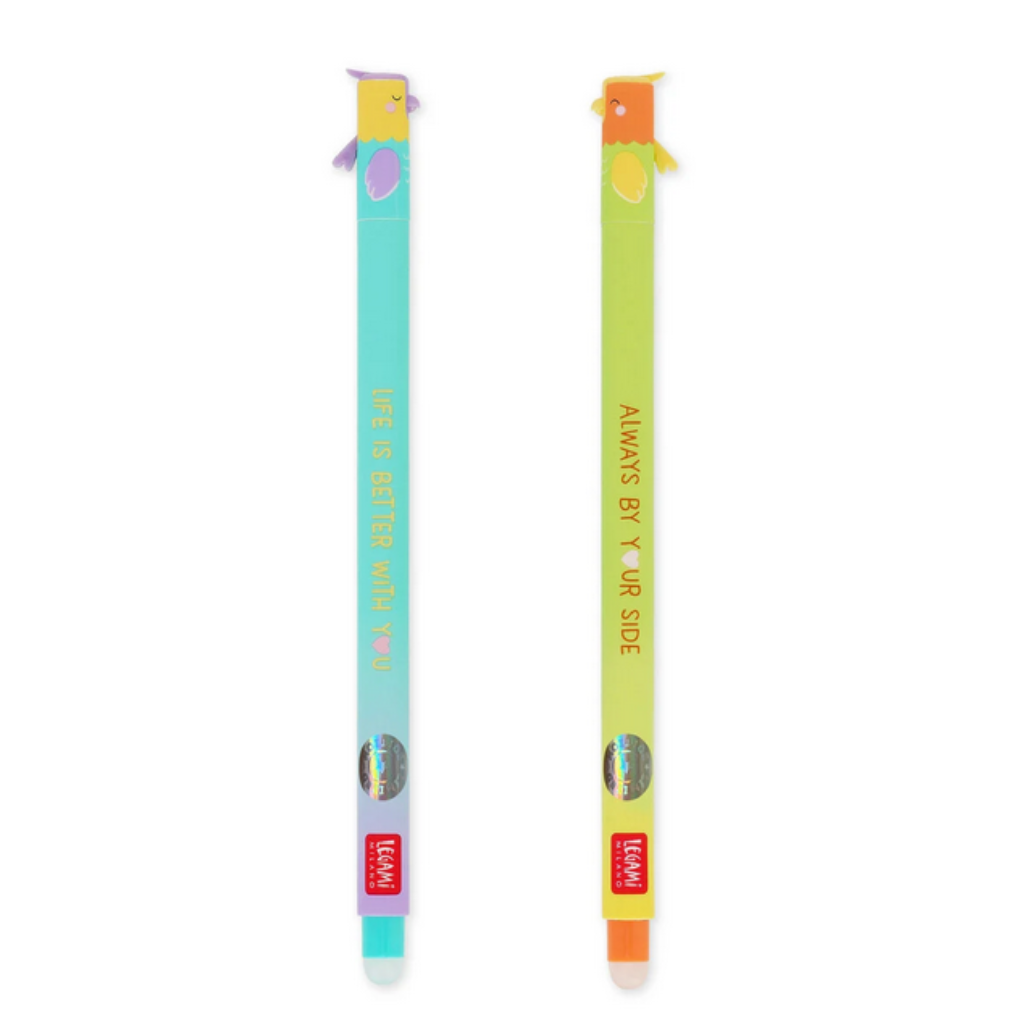 Set di 2 Penne Gel Cancellabili - Better Together - Erasable Pen San Valentino Legami