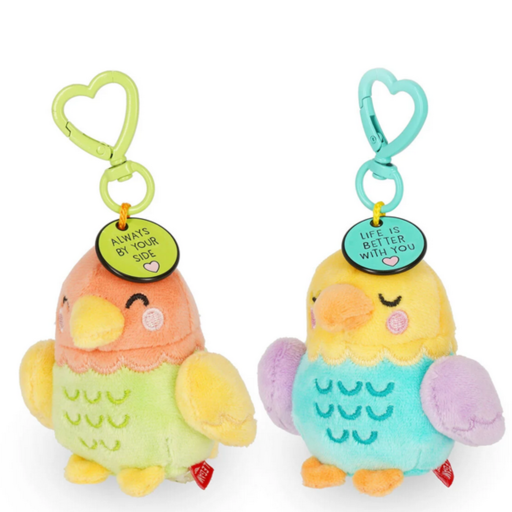 2 Portachiavi con Peluche - Super Soft! - Tiny