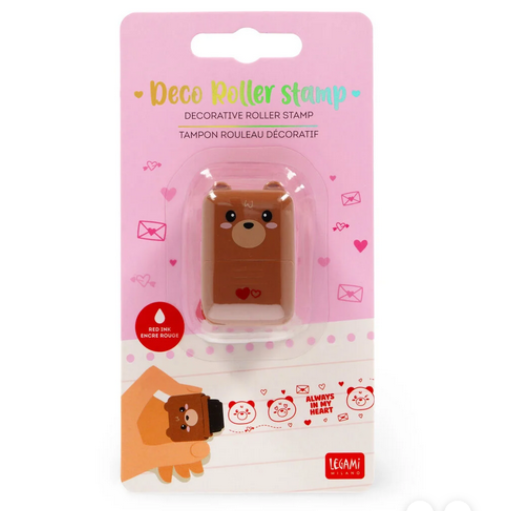 Timbro Decorativo a Rullo - Deco Roller Stamp - Legami San Valentino
