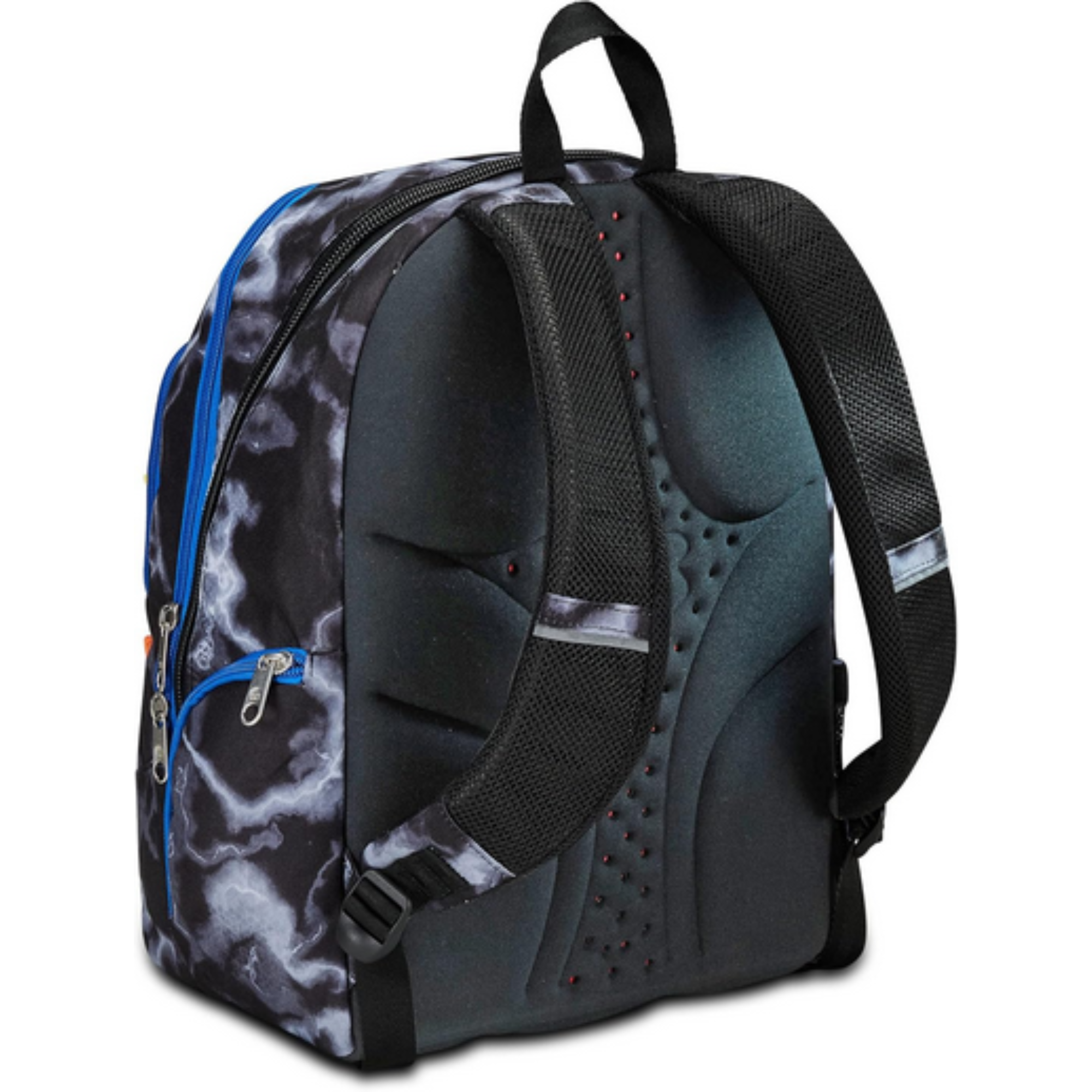 Seven Zaino Scuola Advanced, Nero Giallo, Mark On Boy