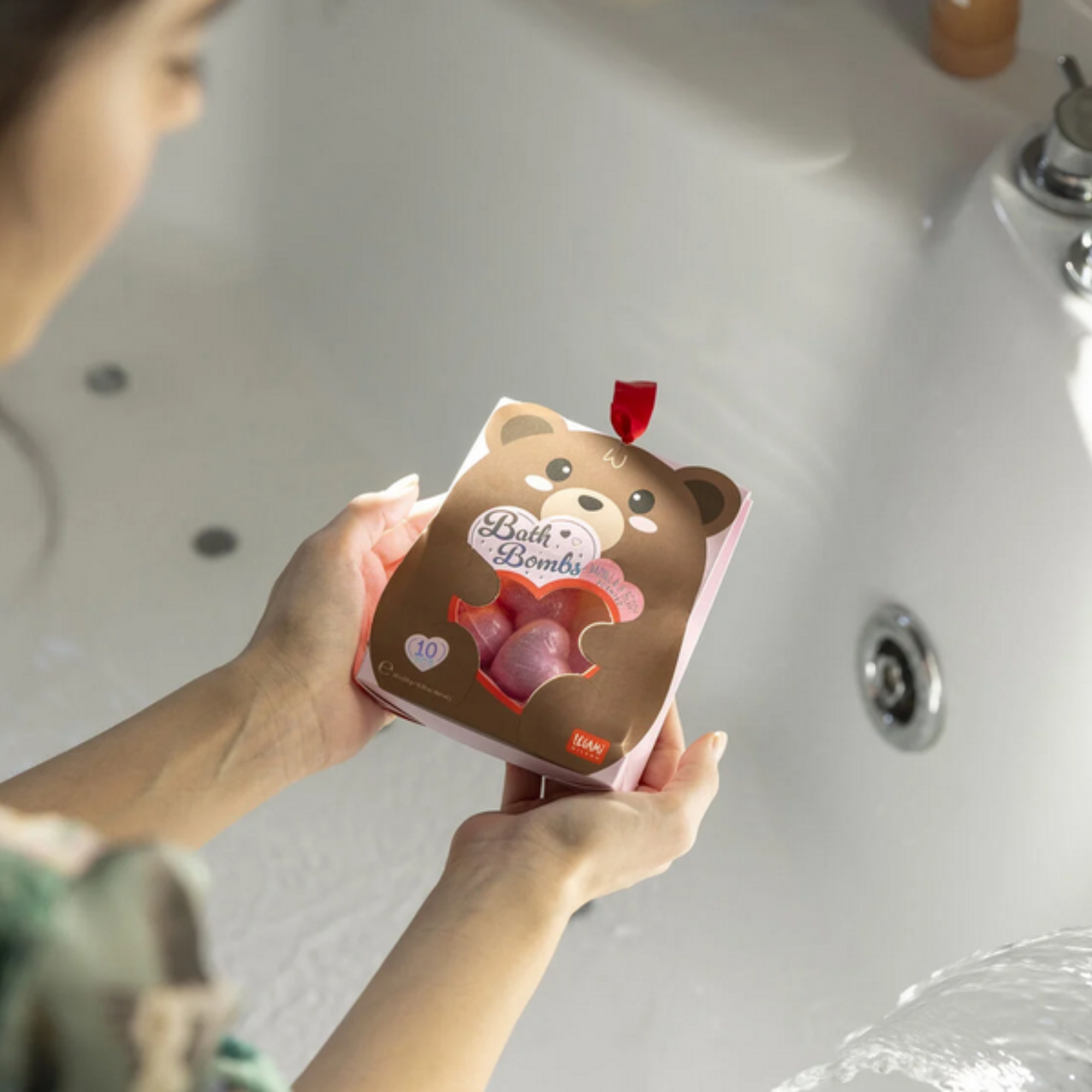 Set 10 Bombe da Bagno Effervescenti - Bath Bombs - Legami San Valentino