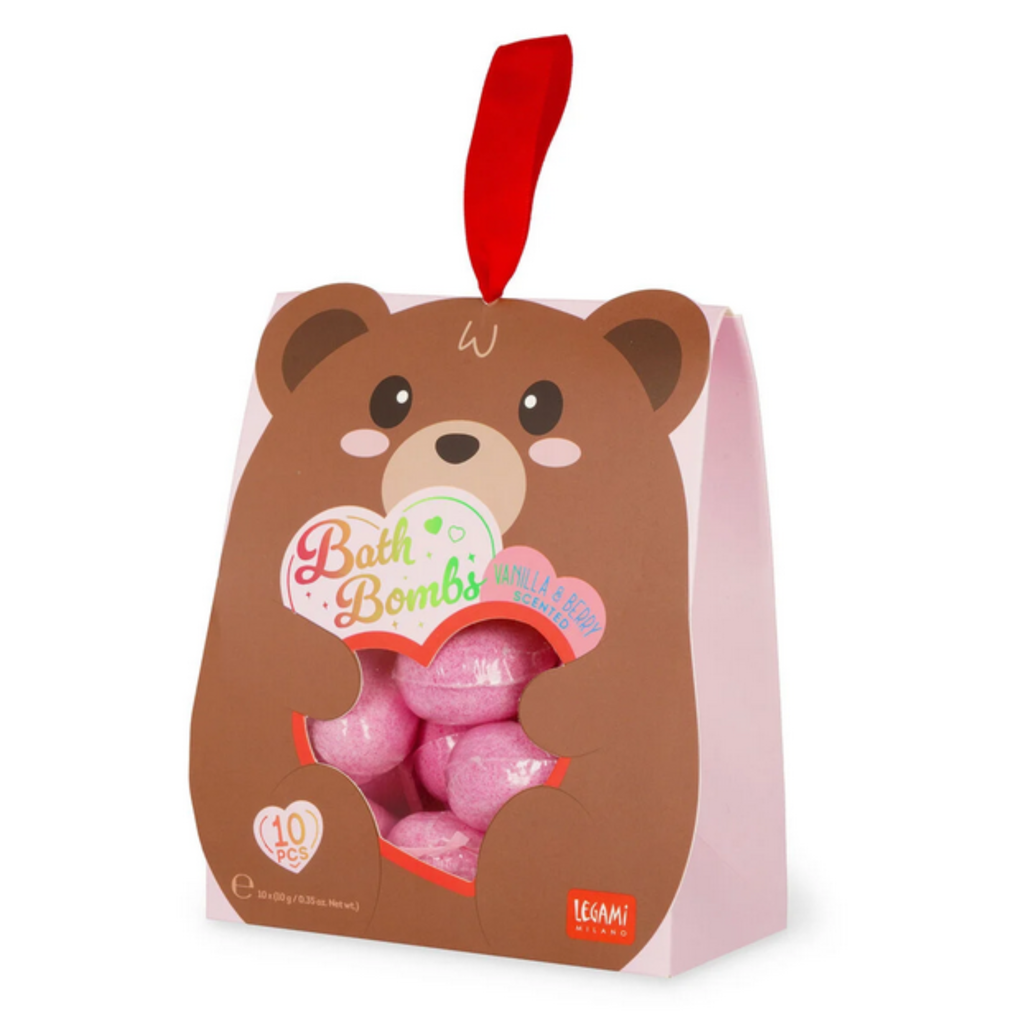 Set 10 Bombe da Bagno Effervescenti - Bath Bombs - Legami San Valentino